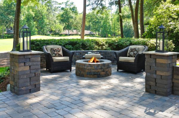 Fire Pit Installation in Bothell