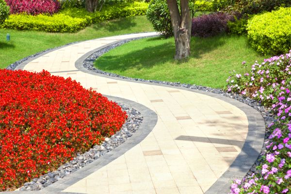 Garden Walkway Installation in Bothell