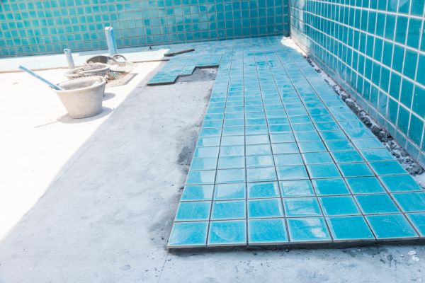 Pool Flooring Installation in Bothell