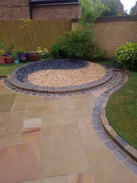 Sandstone Patio Installation in Bothell